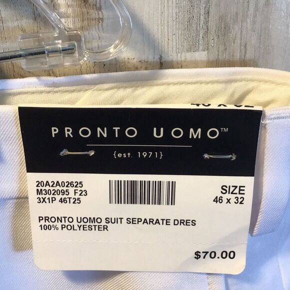 Pronto Uomo dress pants size 46,32 - Picture 4 of 4
